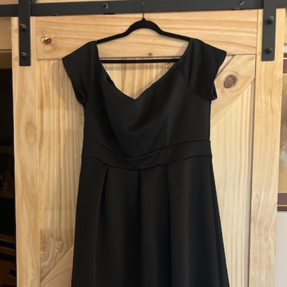 XAKALAKA Off-Shoulder High Low Maxi Cocktail Dress